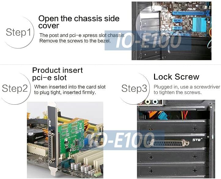 AllAboutAdapters High-Speed Parallel Port PCI Express Printer I/O Card - Image 4